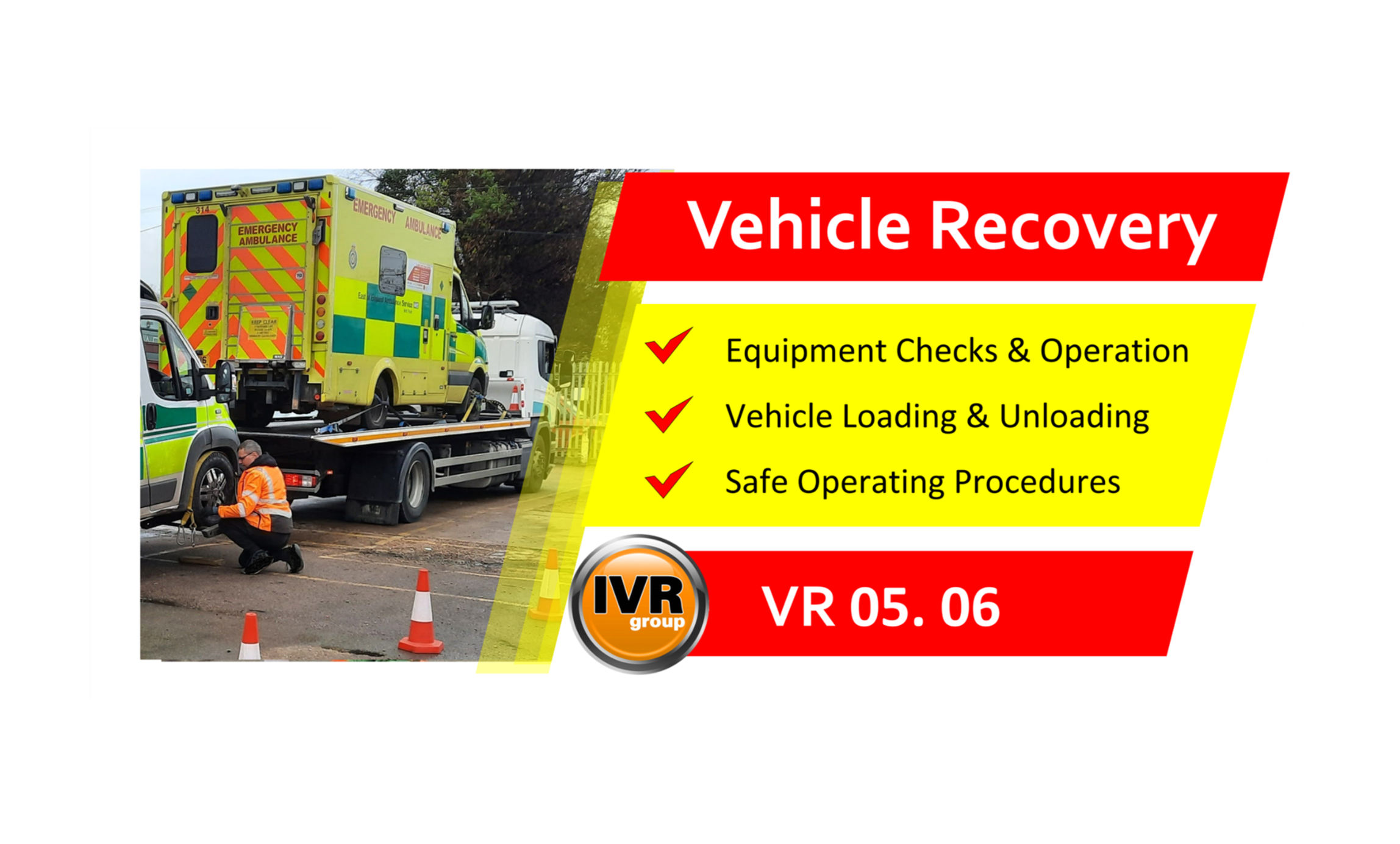 IVR VR6 or VR5/6 Course Booking - West Midlands - Open Course Dates