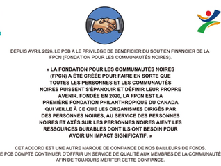 Support from the Foundation for Black Communities (FBC)