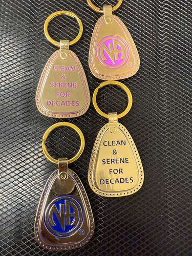 LG Decades NA Metal Key Tag | SerenitySam