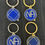 Thumbnail: NA Logo or Service Symbol Gold or Silver and Blue and Black Single Sided