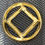Thumbnail: 3D Service Symbol Car Sticker Gold or Silver