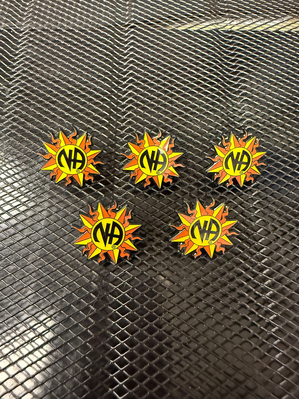 NA Scorching Sun Hat/Lapel Pin