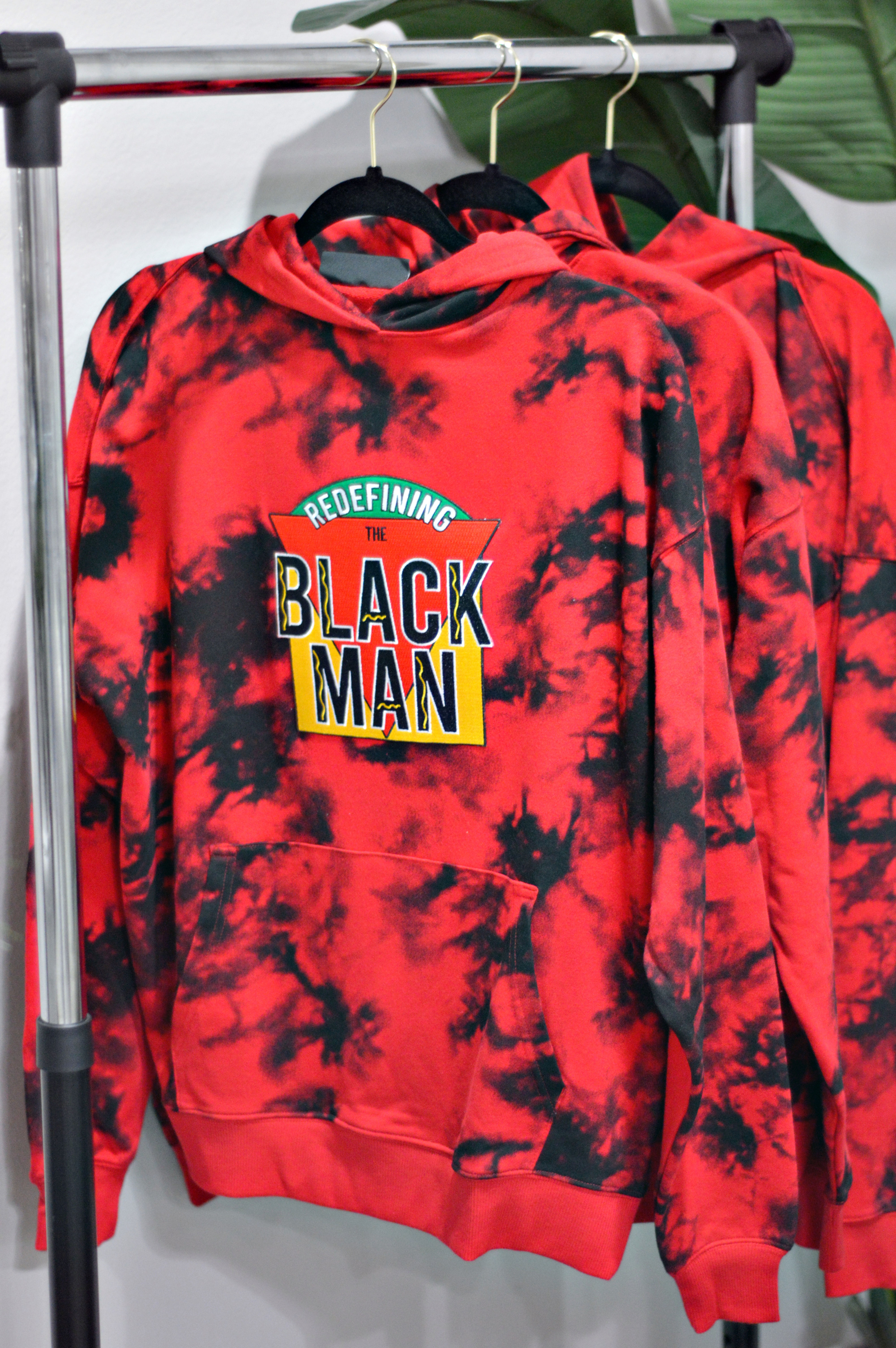 RTBM Hoodie (Red Tie-Die)