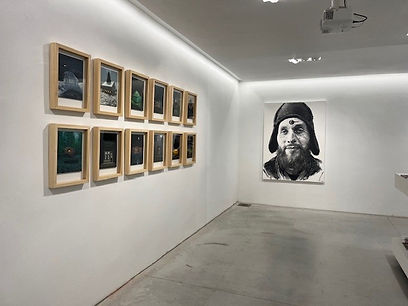 Installation view Dressings