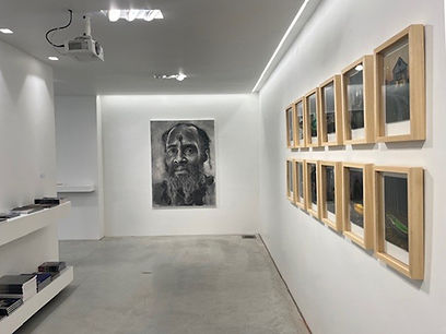 Installation view Dressings