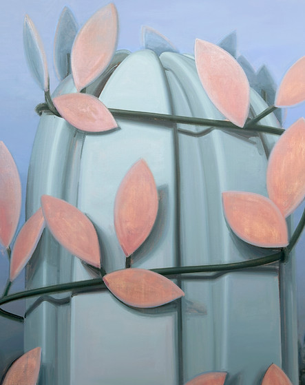 Golden leaves, 2024. Oil on linen, 160x140 cm-5700€.jpg