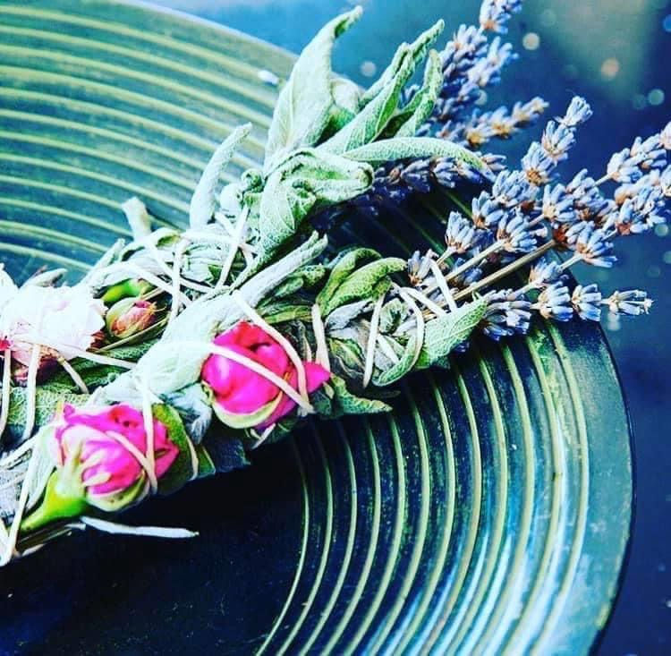 Thumbnail: Floral Sage smudging Stick