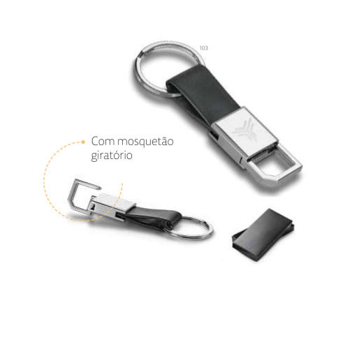 Chaveiro com mosquetão Bourchier - 93363