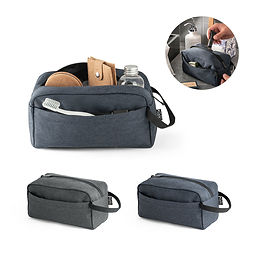 Necessaire em rPET com bolso frontal - 92078