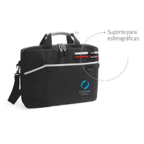 Pasta para Notebook 15.6" em poliéster 600D CHICAGO - 92258