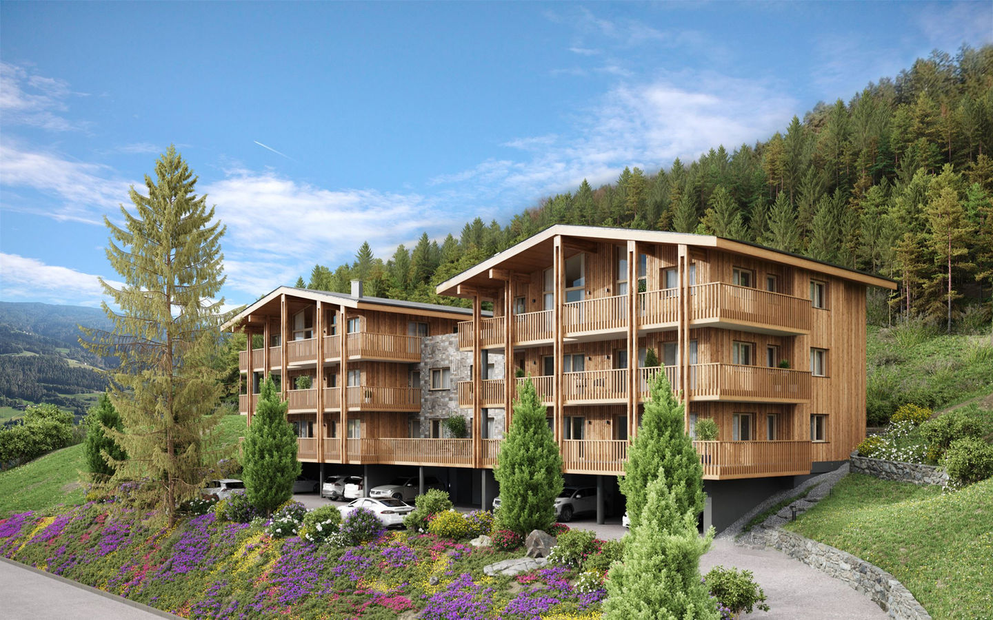 3D Visualisierung Rendering Architekturvisualisierung Exterior WowVisual