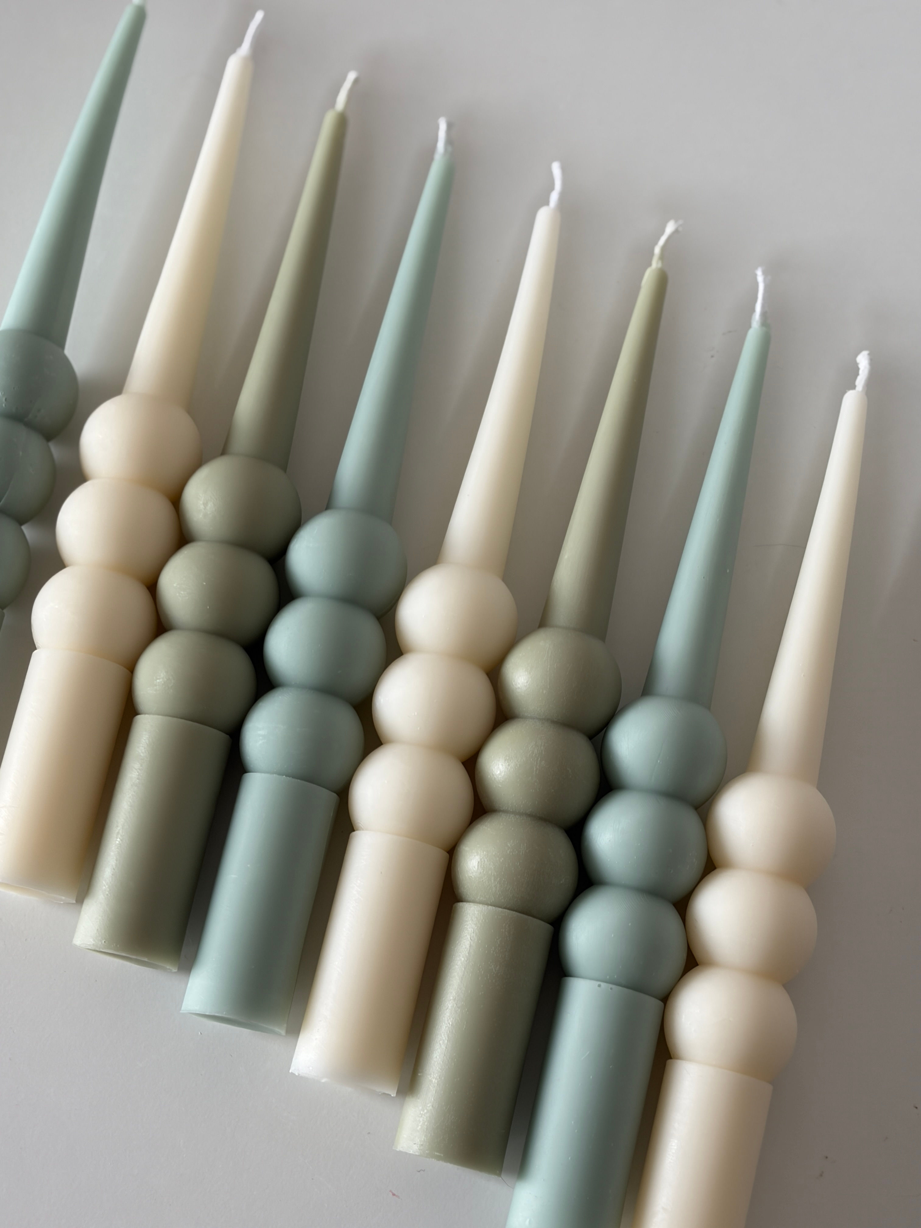 Bubble Taper Candle