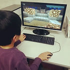小学3年生のマインクラフト、レッドストーンによる「隠しエンチャント部屋」感圧版に