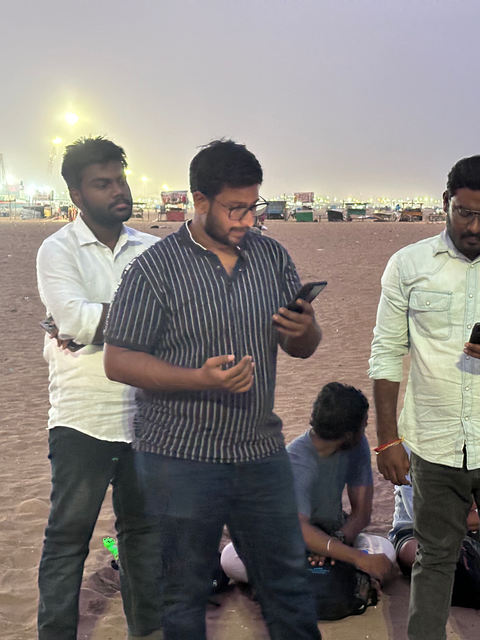 Presenting our isights from observation walk at the Beach