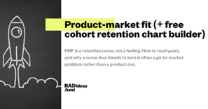 Product-market fit meaning: a plain-English definition for founders (+ free cohort retention chart builder)