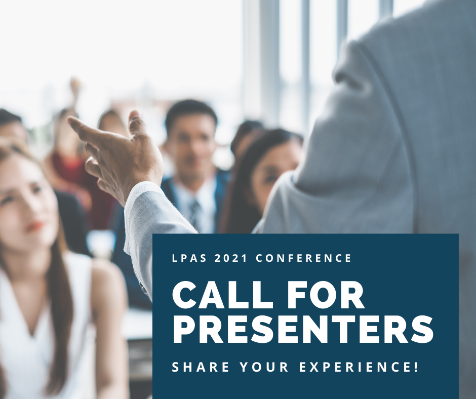 LPAS 2021 Conference - Call for Presentations content media