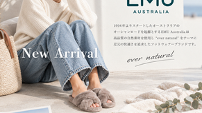 【DESIGN＋美原店】
『EMU Australia』新作入荷！
ふわふわの心地よさを、今の足元に✨