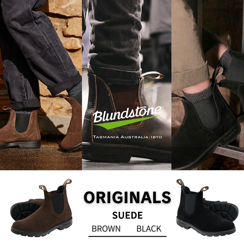 【DESIGN+美原店】
オーストラリアの老舗ブーツブランド『Blundstone』世界中の人々に愛される一足。