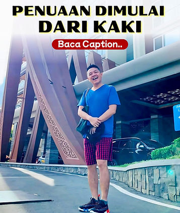 Penuaan dimulai Dari Kaki