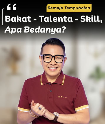 Bakat - Talenta – Skill, Apa Bedanya?