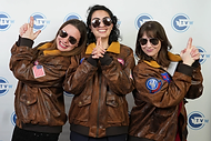 Darya and friends dressed up at the TVW Gala