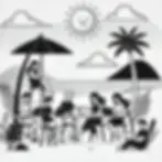 DALL·E 2024-12-17 10.06.48 - A minimalistic black-and-white cartoon illustration with a pu