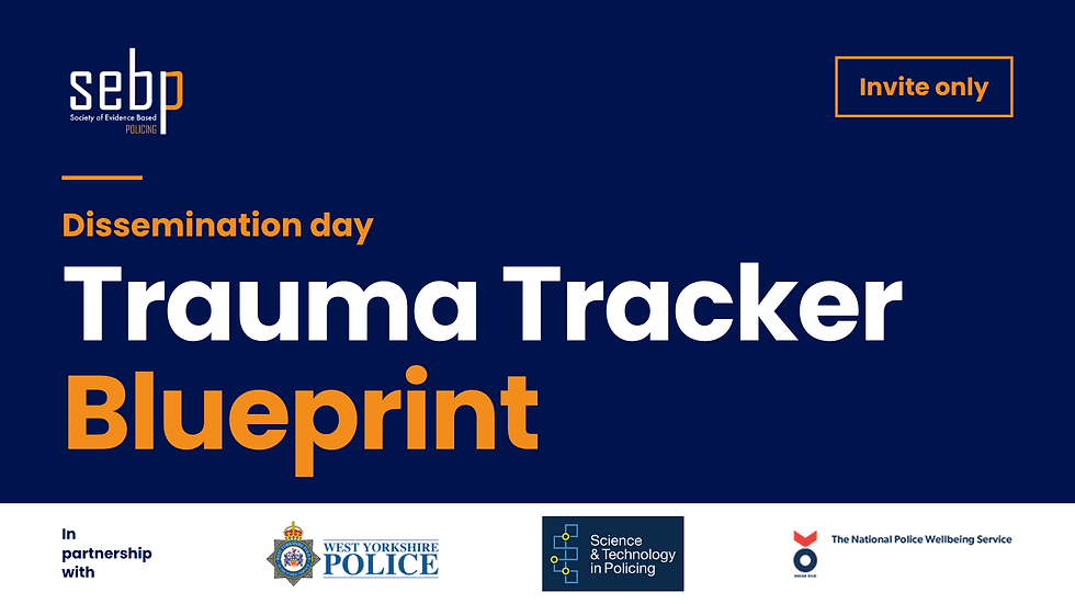 EBP Dissemination Day : Trauma Tracker