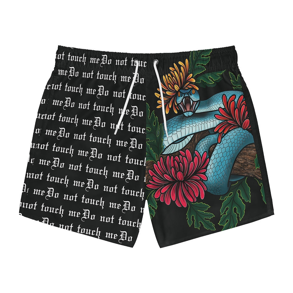 Thumbnail: Do Not Touch Me - Swim Trunks 