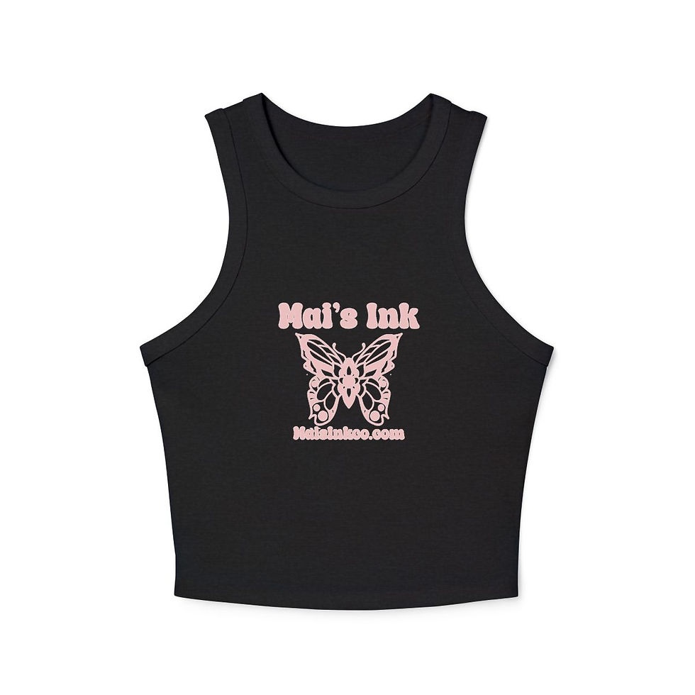 Thumbnail: Inside Out - Micro Rib Racer Tank Top