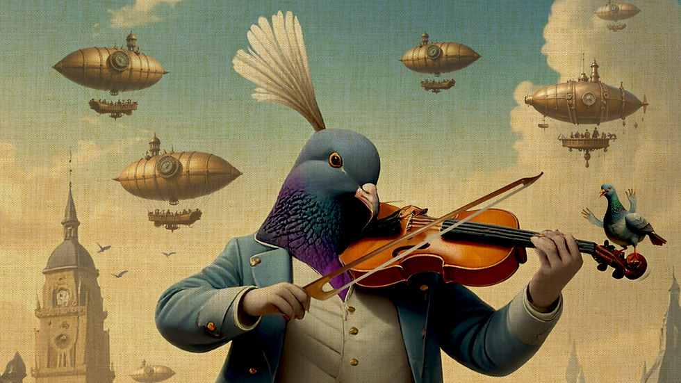 Superdoves! Puppetry and Music, for all ages