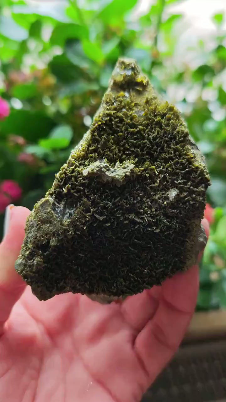 Thumbnail: Epidote ~ Alicante, Spain.