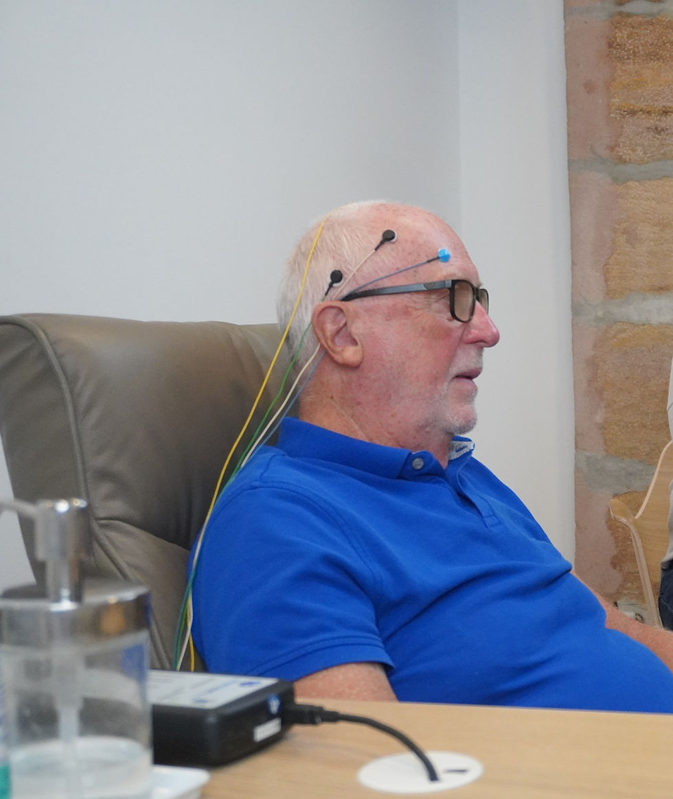 Natural Pain relief with neurofeedback training