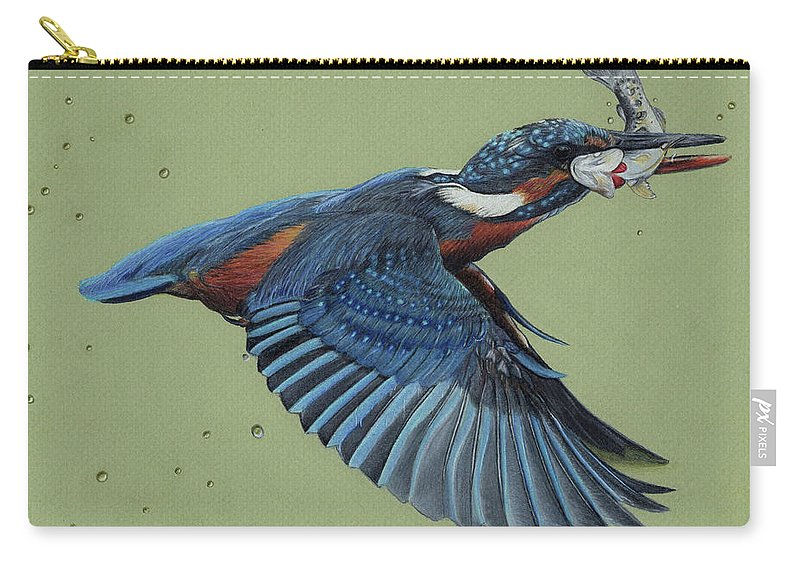 "Trout for Dinner" medium pouch