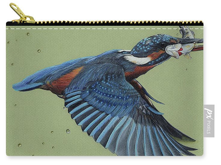 "Trout for Dinner" small pouch