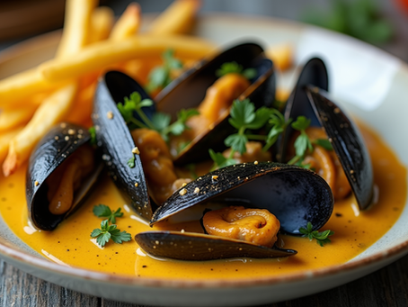 March Mussel Madness Delight: Savor $9 Mussels with $1 Fries and Irresistible Sauces