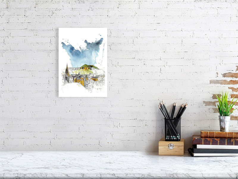 Thumbnail: Edinburgh Skyline - Fine Art Print