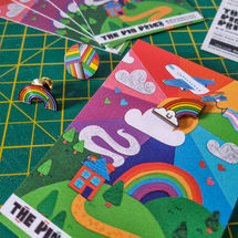 Enamel Pin Backing Cards | PinPrick.Shop
