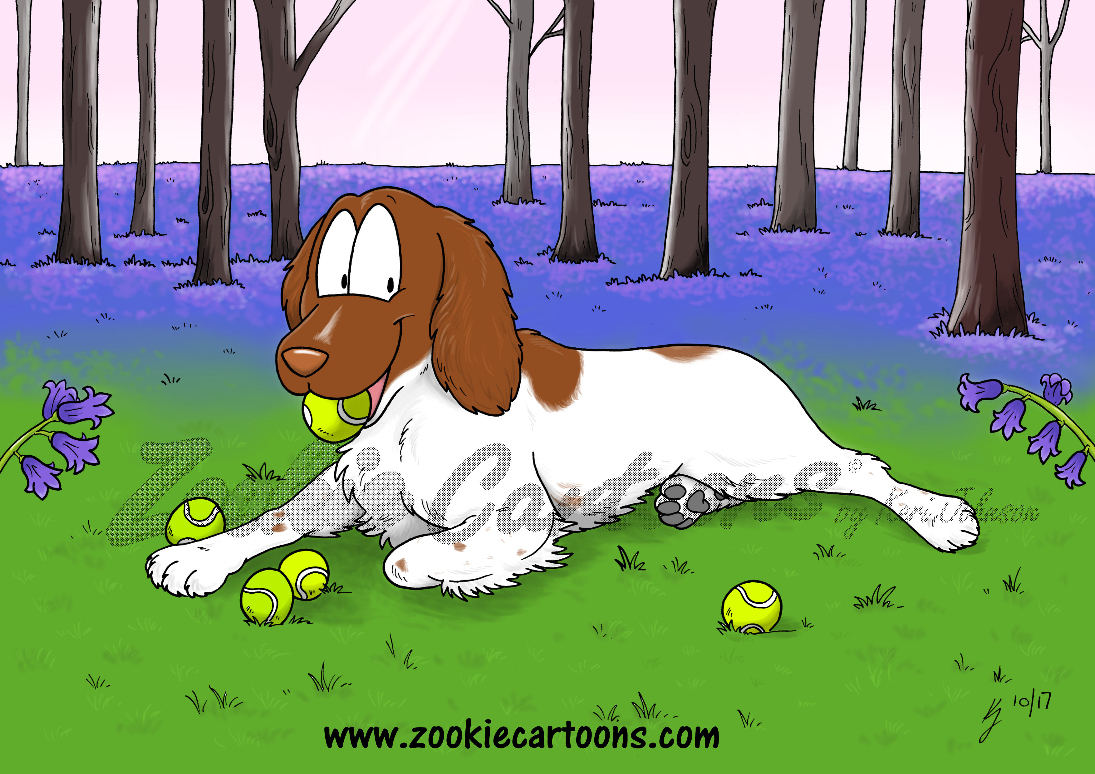 Clarence the Springer Spaniel