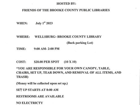 Friends of BCPL's Yard Sale!