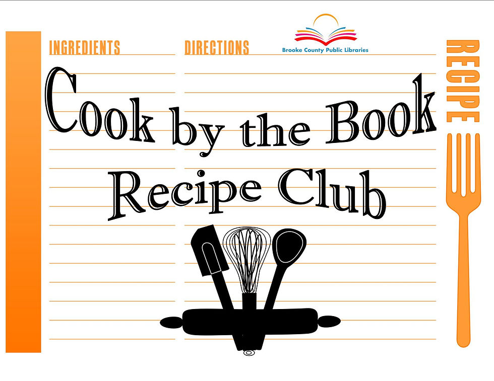 COOK BY THE BOOK RECIPE CLUB