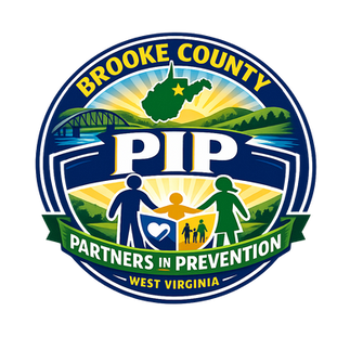 Brooke PIP Logo Image, blue and green with unity represented.