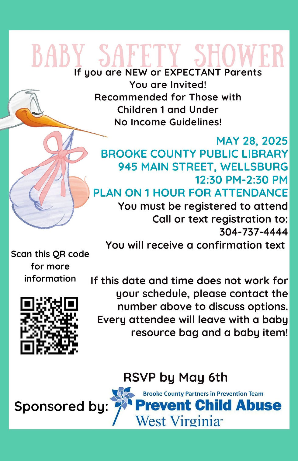Annual Brooke CO PIP Baby Safety Shower