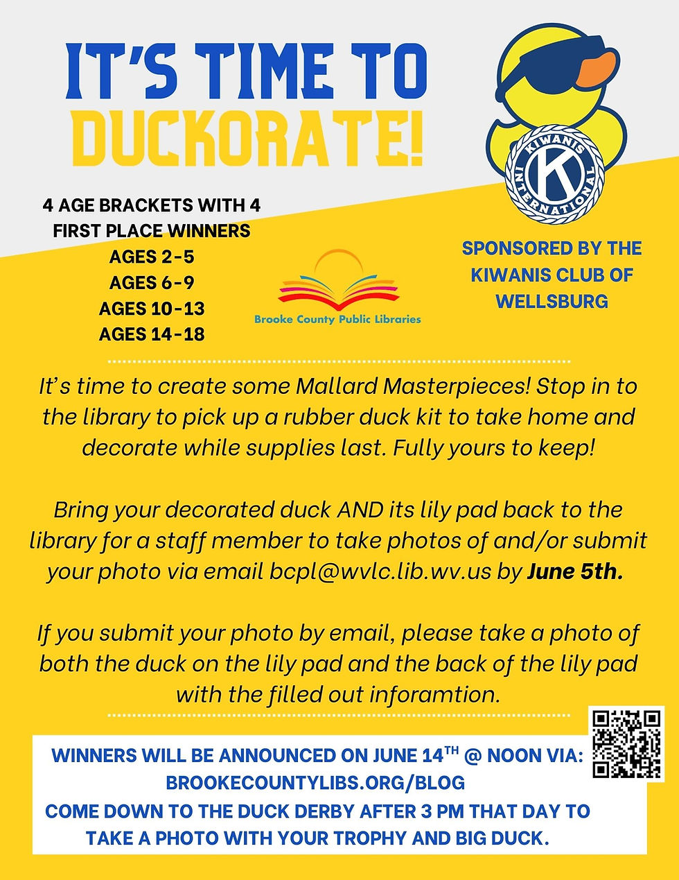 It's Time To Duckorate!