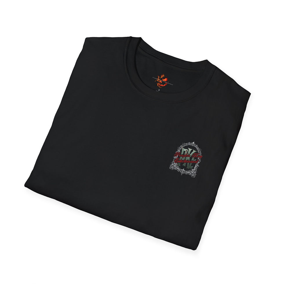 Thumbnail: Unisex Softstyle T-Shirt - Edgy Graphic Tee "You're Covered in Blood"