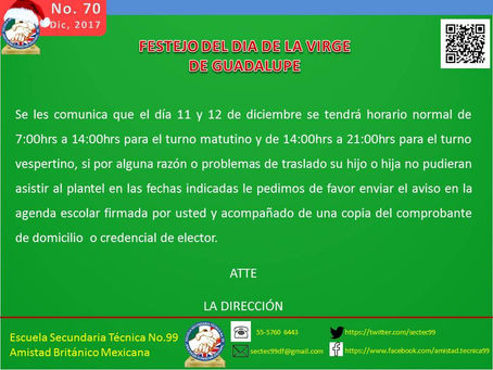 AVISO 70