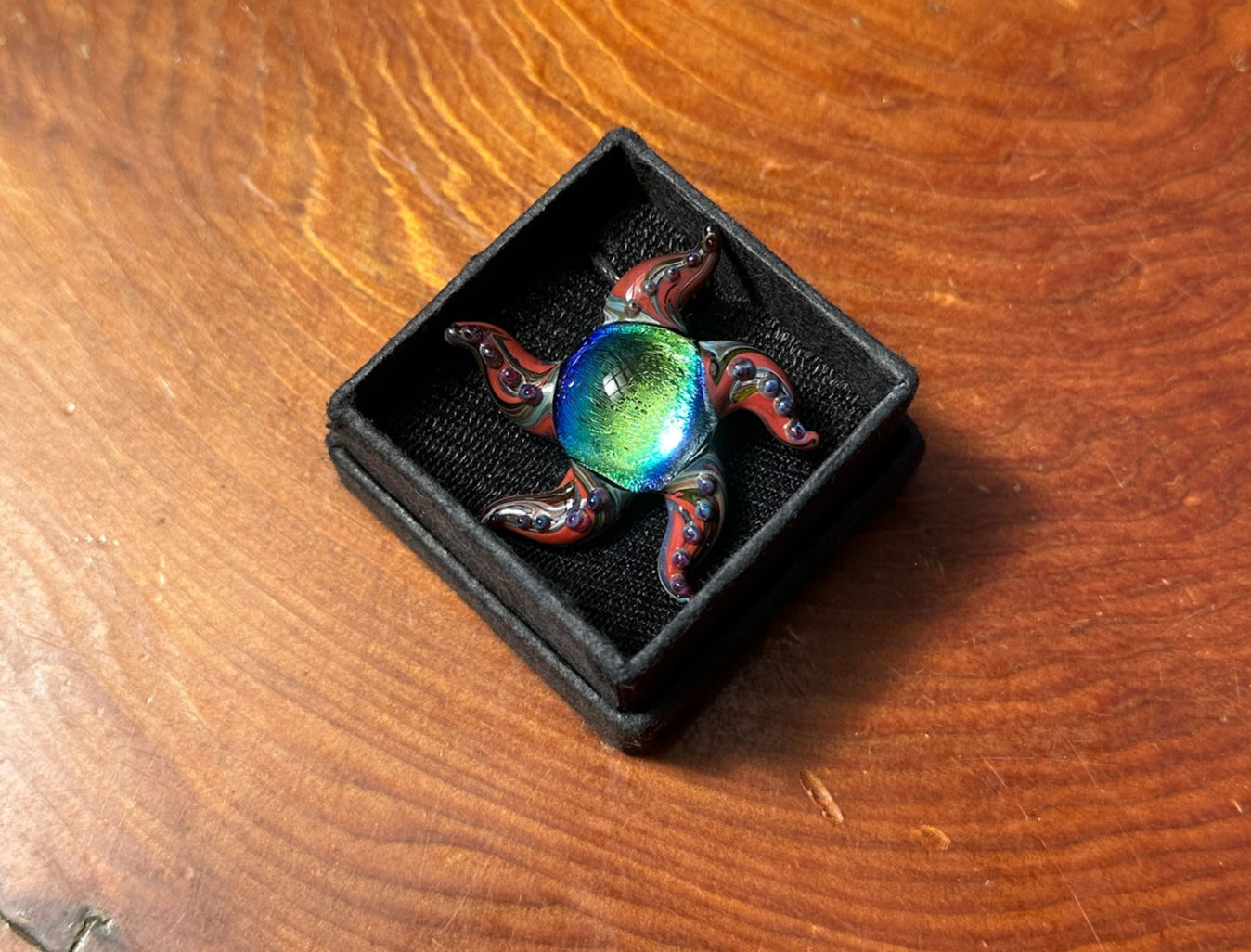  Glass Pendant Necklace 