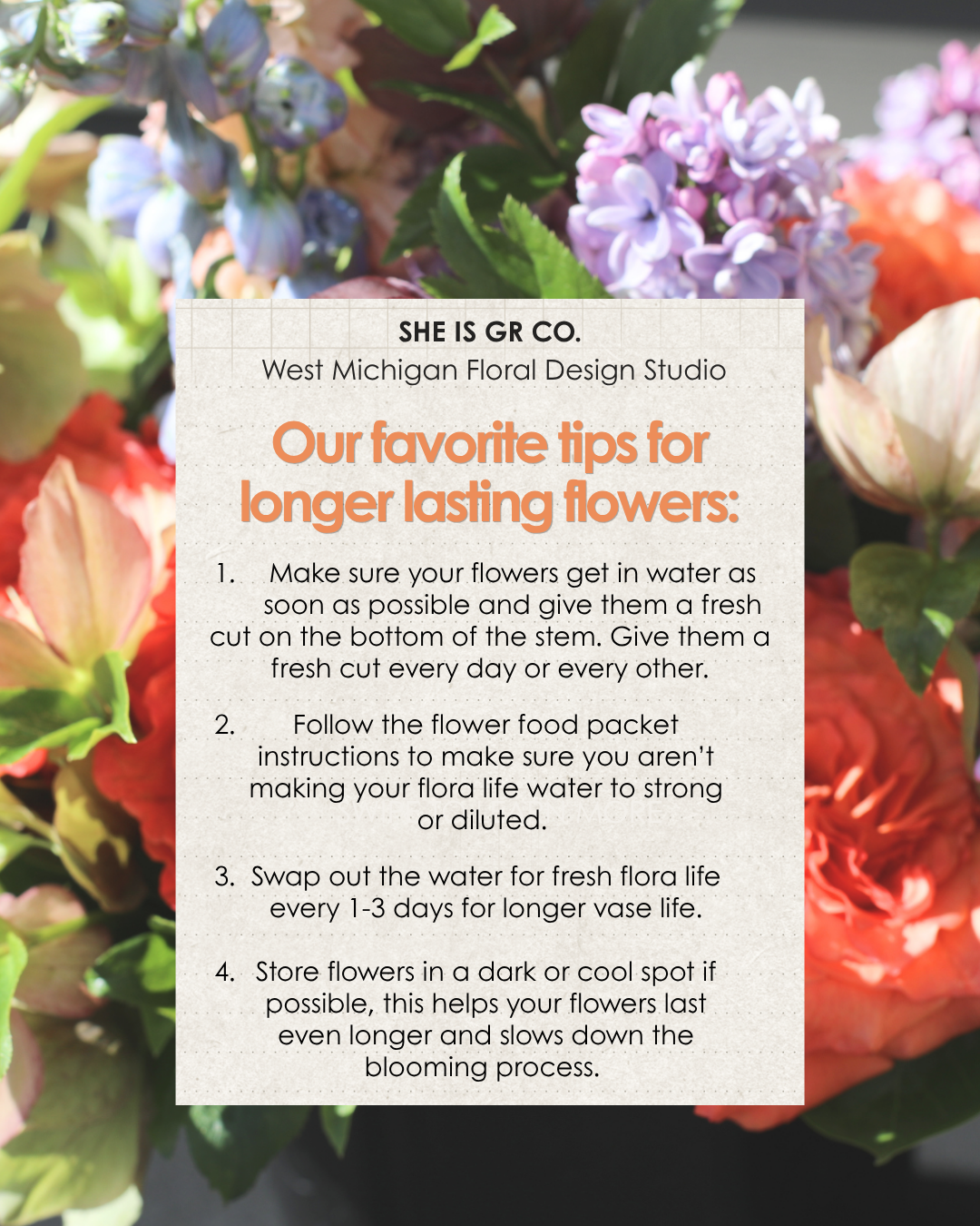 Our Favorite Tips for Longer Lasting Flowers