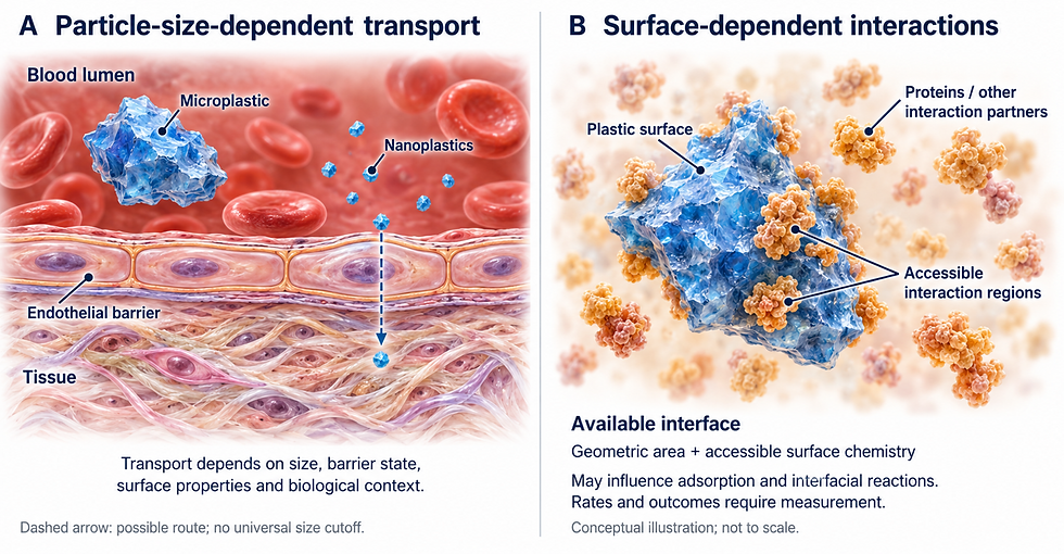 Why Plastic Interfaces Matter in Human Biological Fluids
