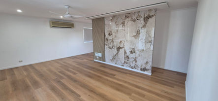 Decorative home wall cladding installation Zillmere Brisbane — premium feature wall cladding stone and porcelain panels residential property north Brisbane
