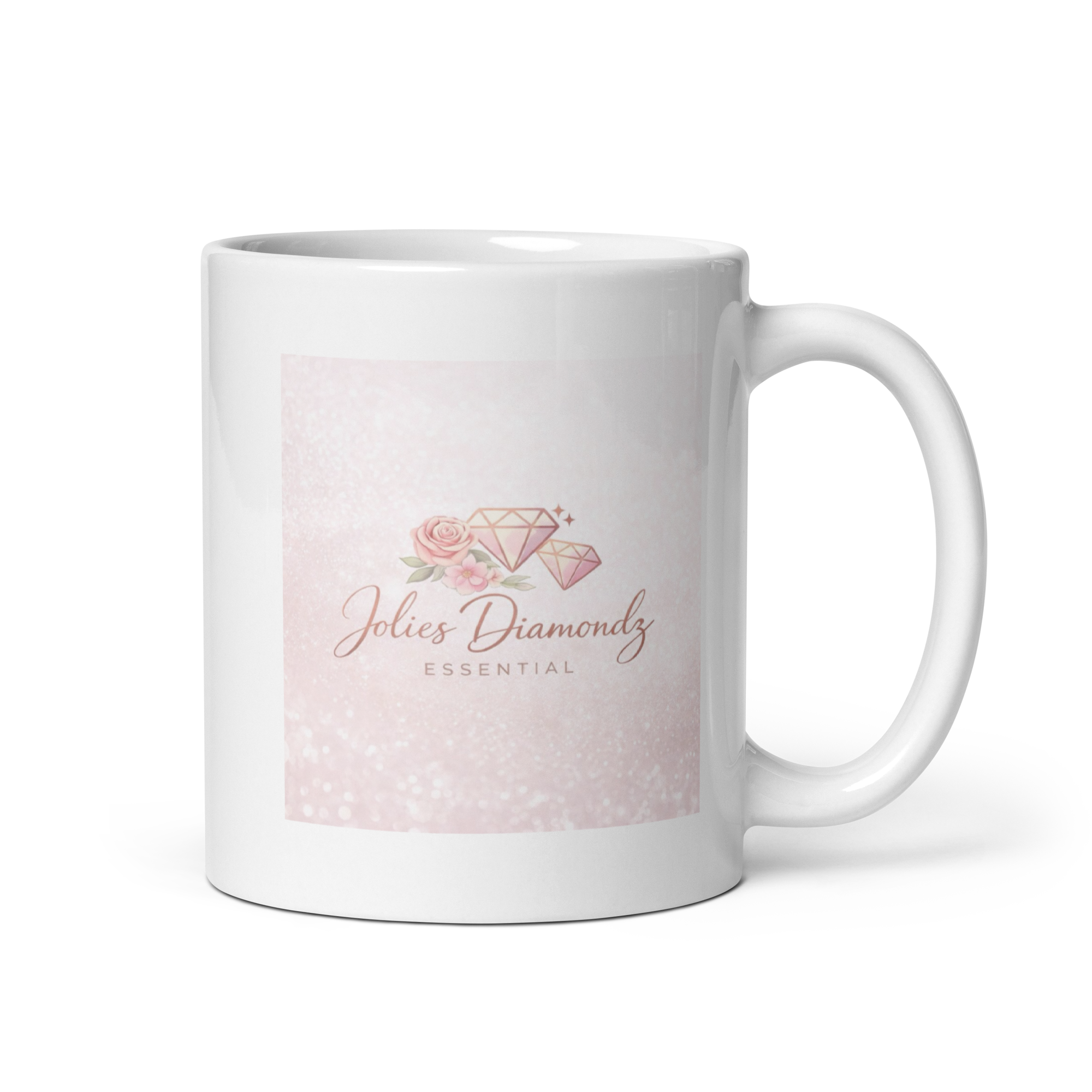 White Glossy Mug